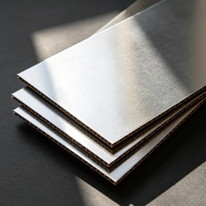 Maßgeschneiderter aluminiumkaschierter Karton